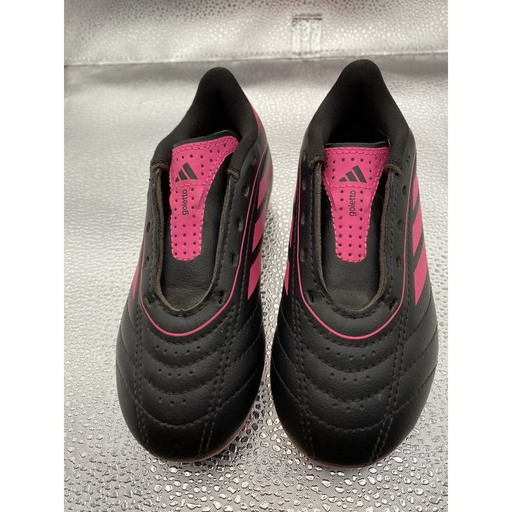 adidas‎ Goletto Black Pink Youth Soccer Football Cleats Youth Size 10K